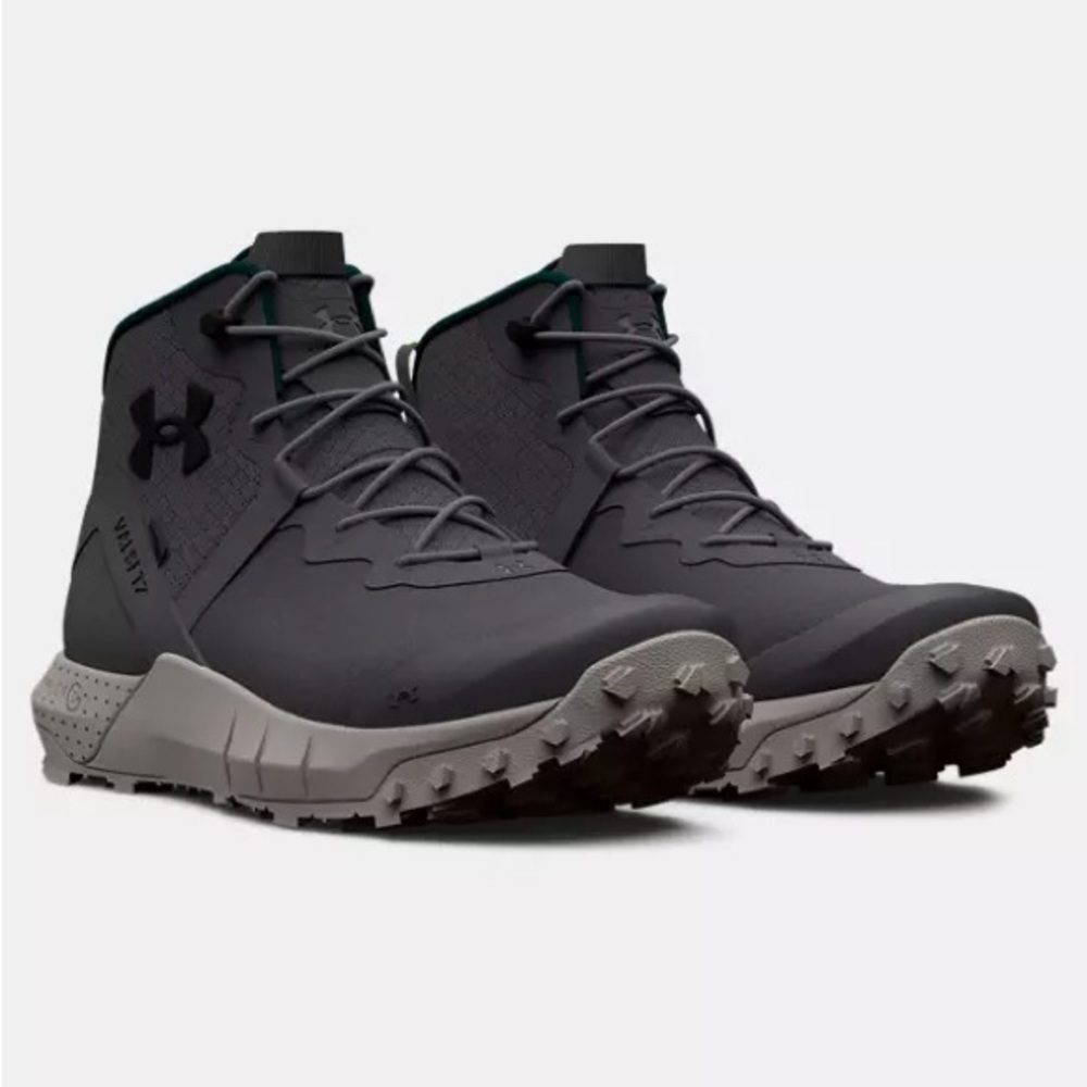 Men's UA Micro G® Valsetz Trek Mid Leather Waterproof Tactical Boots